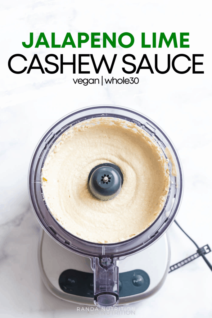 jalapeno lime cashew sour cream