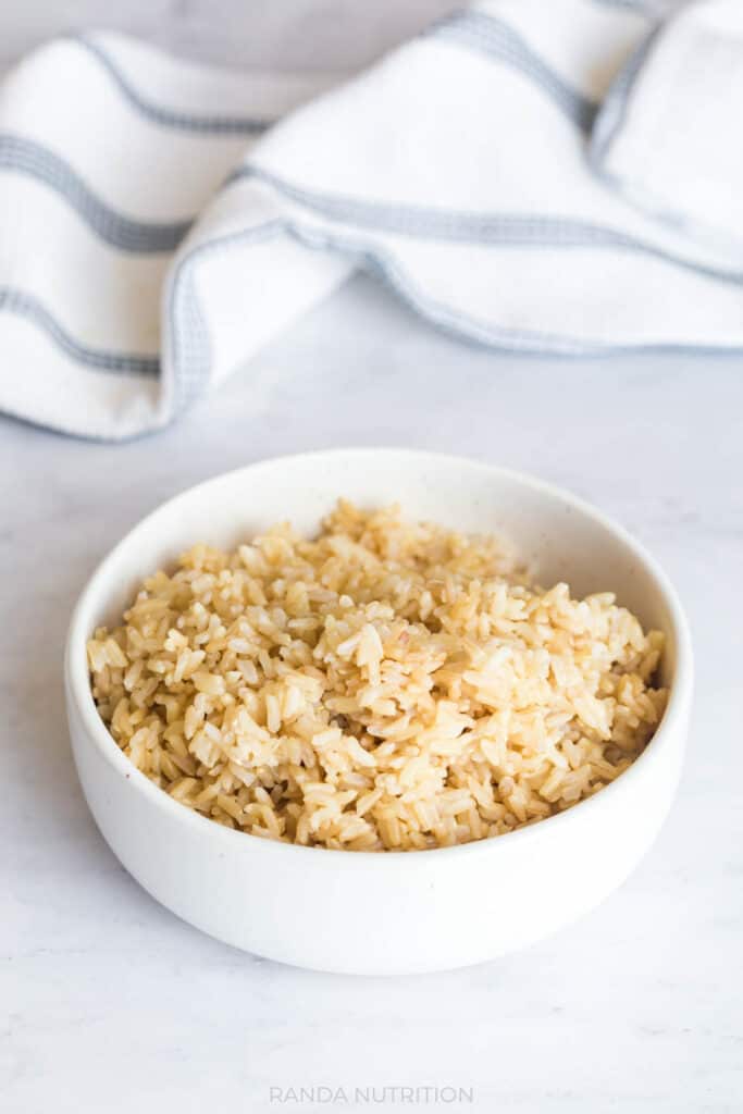 How to Cook Brown Rice in The Ninja Foodi | Randa Nutrition