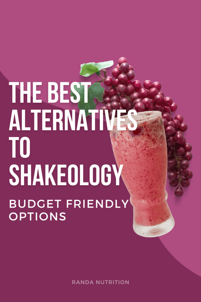 shakeology alternatives pinterest image