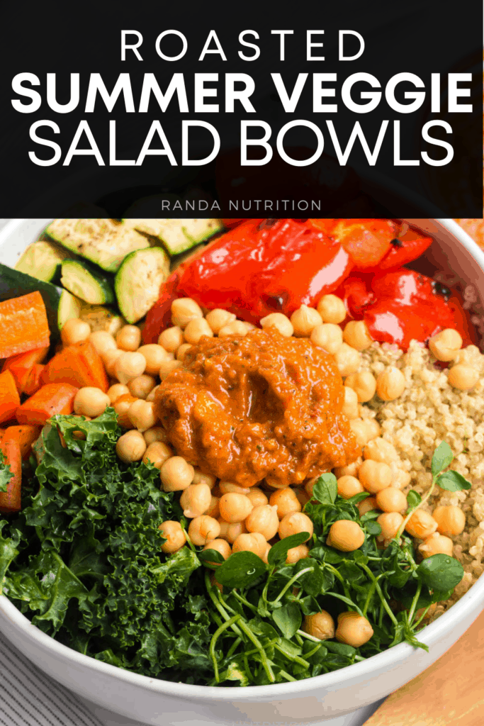 roasted summer veggie bowls recipe