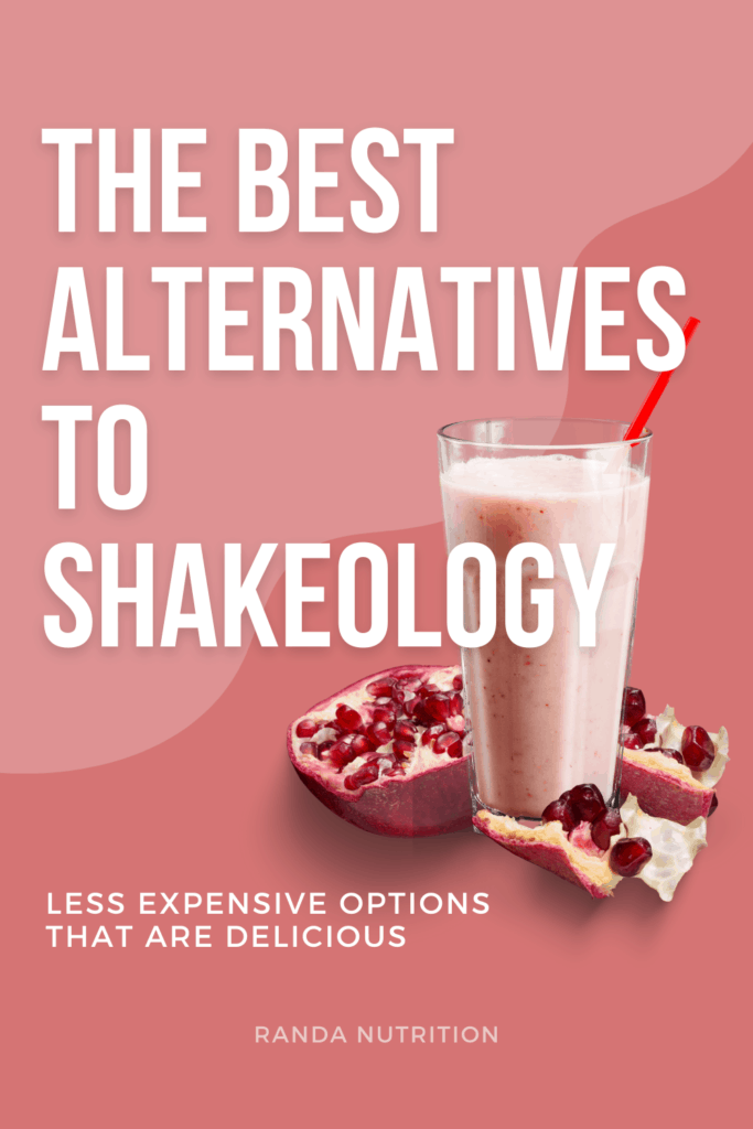 shakeology substitutions pinterest image