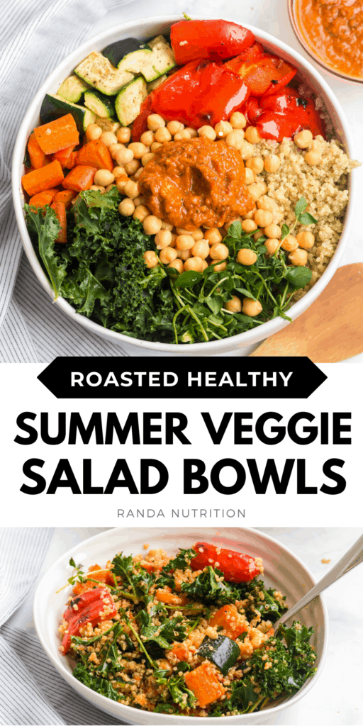 healthy summer veggie bowls