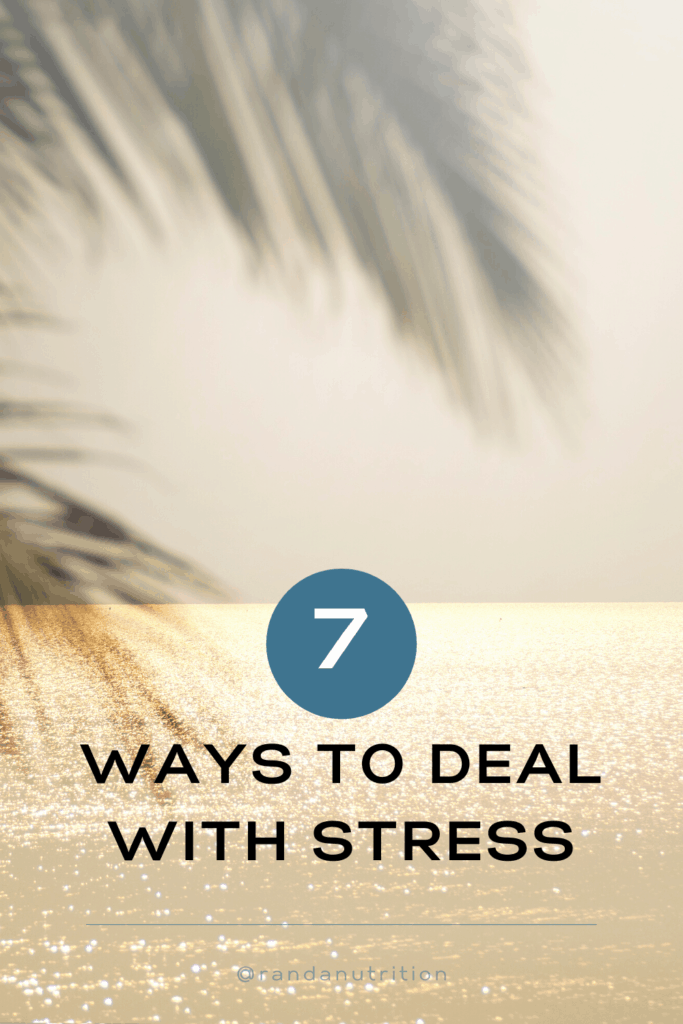 ways to deal with stress