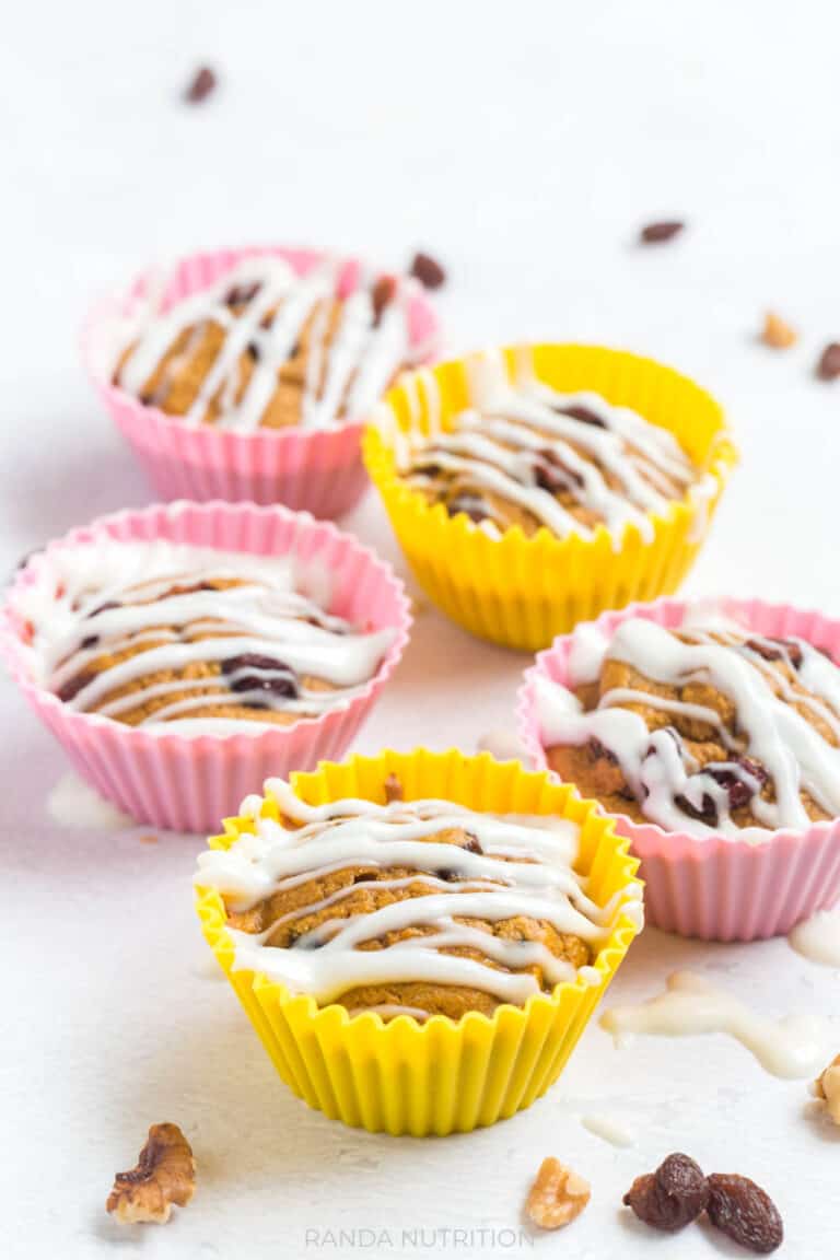 Healthy Carrot Cake Muffins Recipe (Gluten Free)