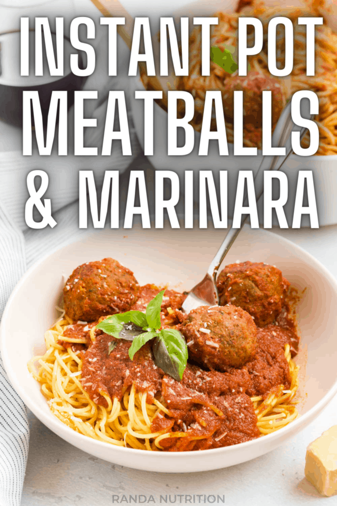 Instant Pot Meatballs and Marinara