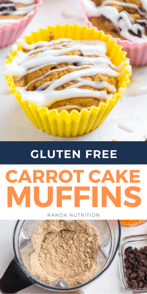 easy carrot cake muffins