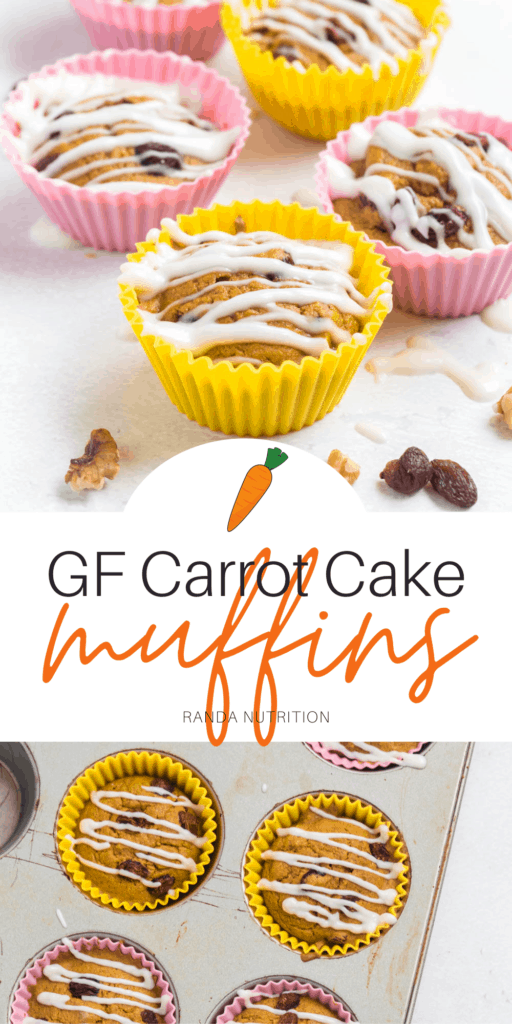 GF Carrot Cake Muffins