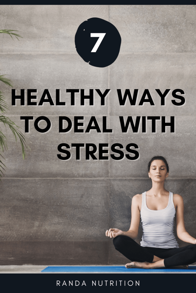 healthy ways to deal with stress