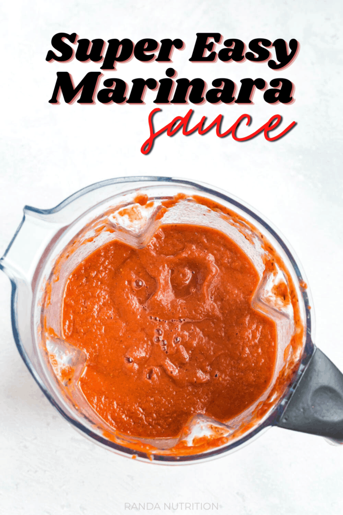 super easy marinara sauce