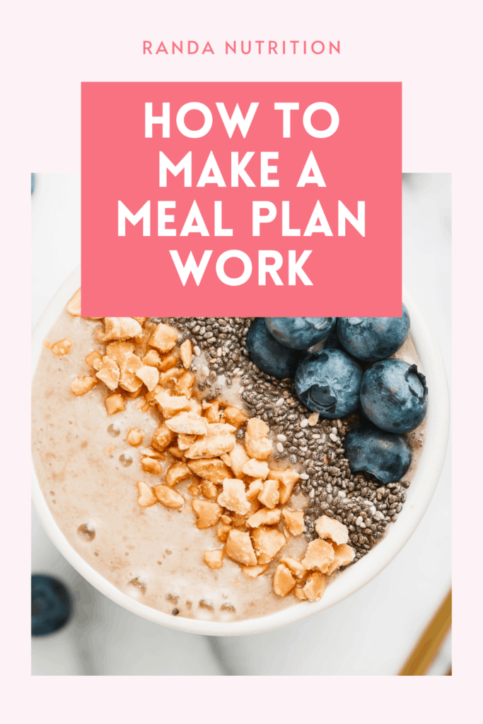 How to Make a Meal Plan Work