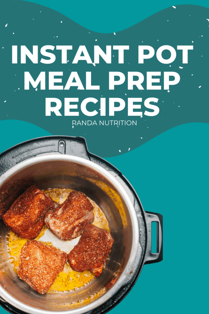 pressure cooker meal prep recipes