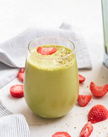 strawberry spinach smoothie