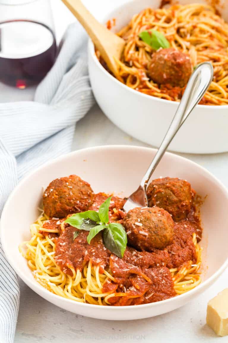 Instant Pot Meatballs with Marinara (Best Recipe Ever) | Randa Nutrition