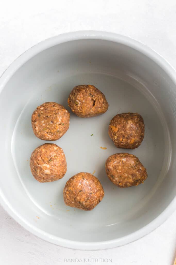 pressure cooker meatballs