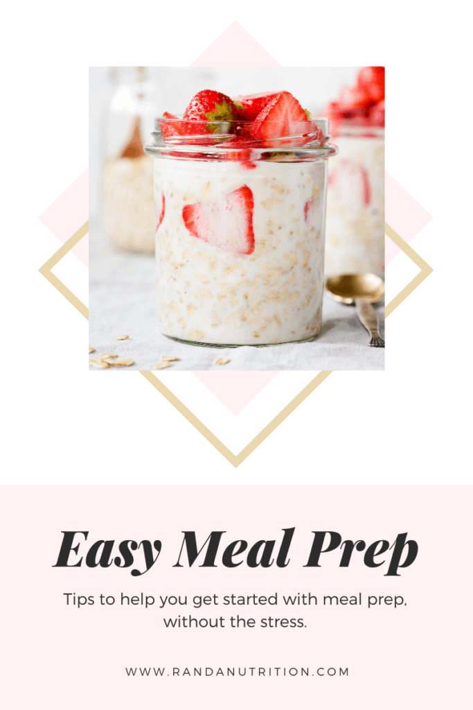 easy meal prepping tips