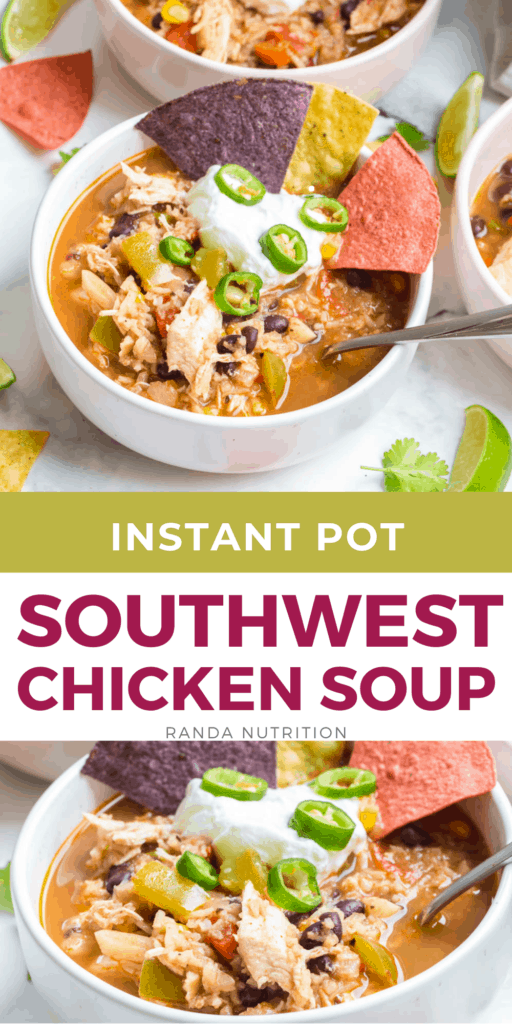 Instant Pot Southwest Chicken Soup