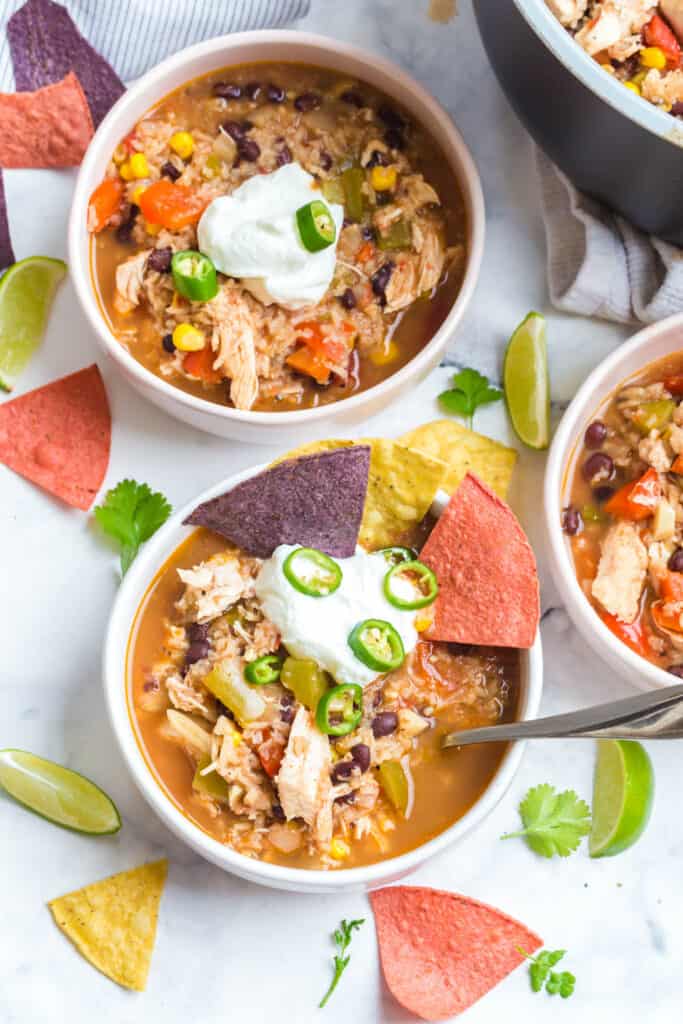 southwestern chicken soup recipe