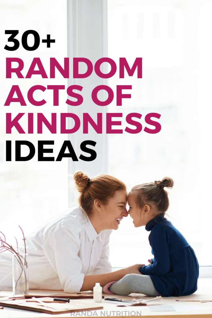 acts of kindness examples