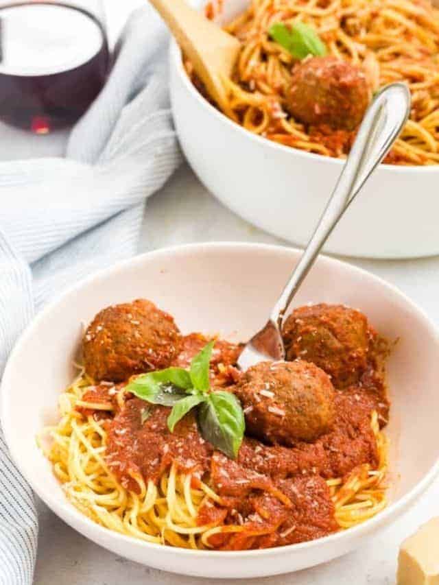 Instant Pot Meatballs with Marinara (Best Recipe Ever) Story Randa Nutrition