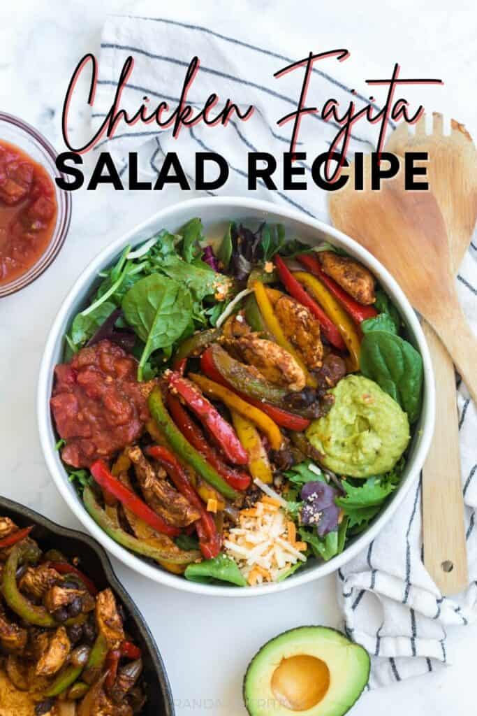 chicken fajita salad recipe