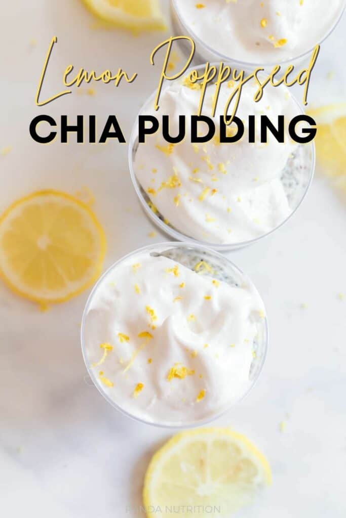 Lemon Poppyseed Chia Seed Pudding Recip