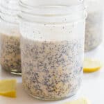 put all the ingredients for overnight oats in a jar, mix, and refrigerate over night