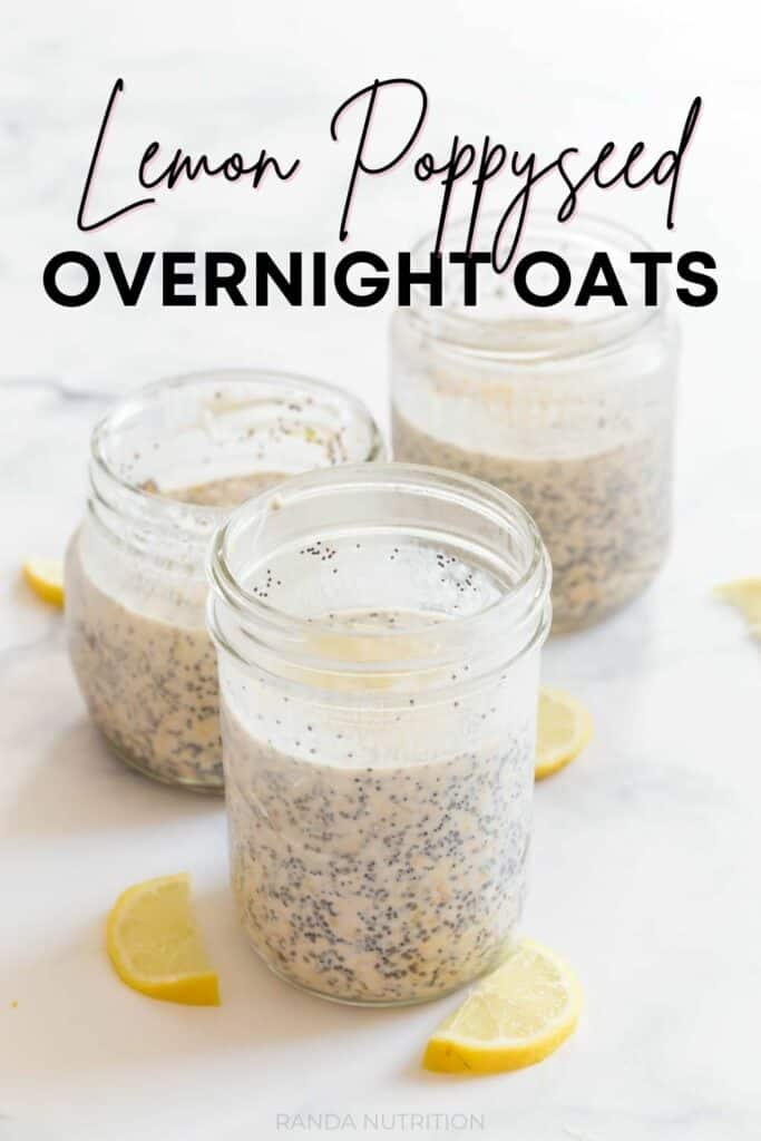 lemon poppyseed overnight oats