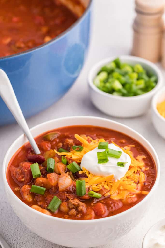 meal prep turkey chili recipe