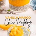 vanilla mango chia pudding recipe
