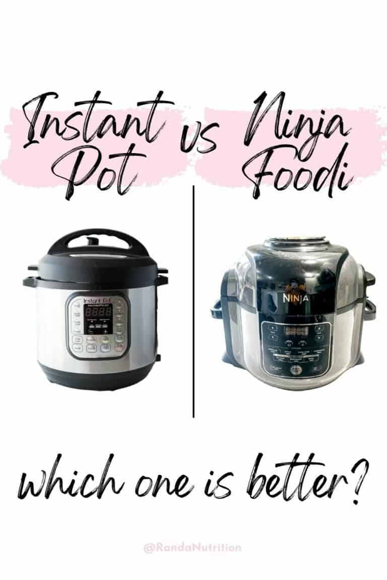 Instant Pot Vs Ninja Foodi: Which One Is The Best? | Randa Nutrition