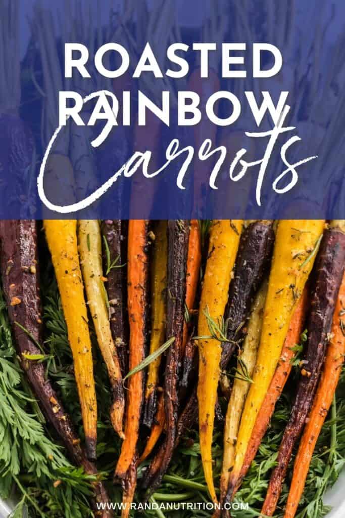 Rosemary Roasted Rainbow Carrots