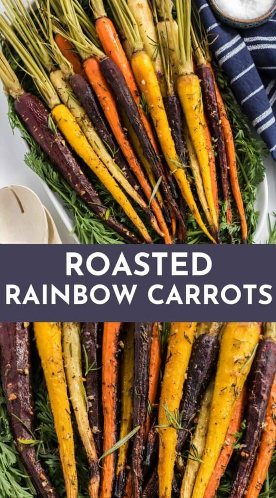 Rosemary Roasted Multi Colored Carrots