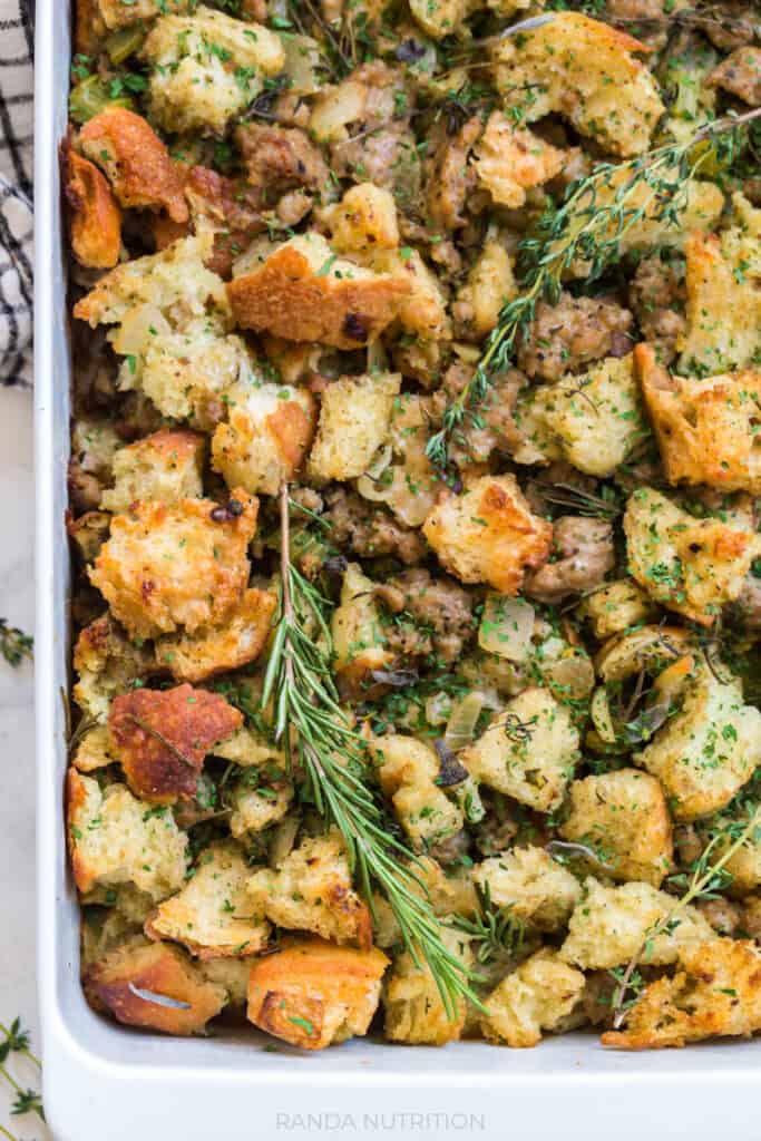 Easy Sourdough Stuffing Recipe Randa Nutrition