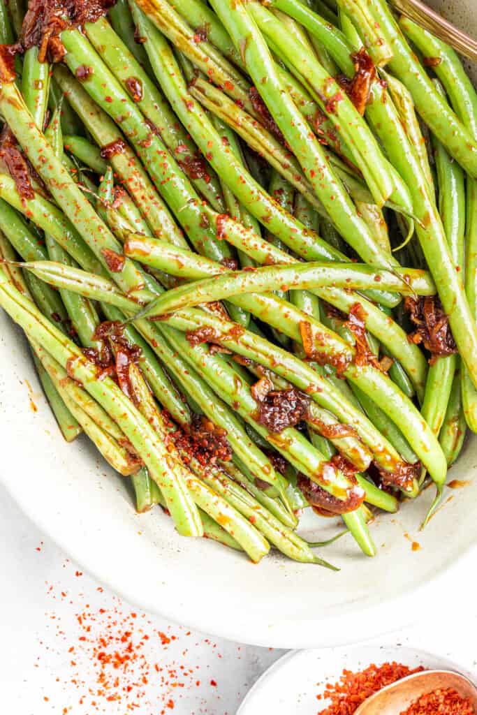 Szechuan Green Beans Recipe | Randa Nutrition