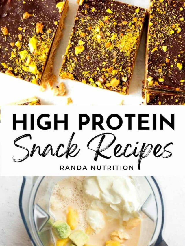 35 High Protein Snacks Story
