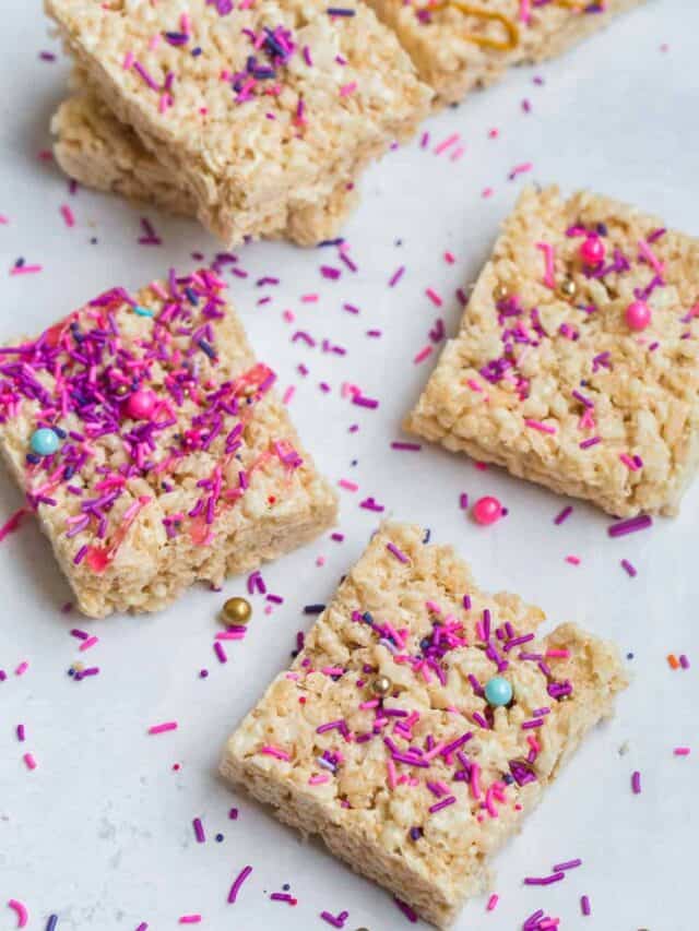 Protein Rice Krispie Treats Story Randa Nutrition
