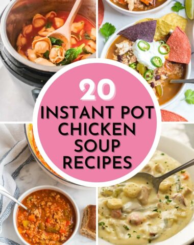 instant pot chicken soup recipes