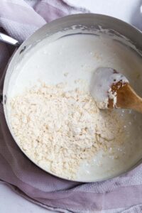 making rice krispies with protein powder