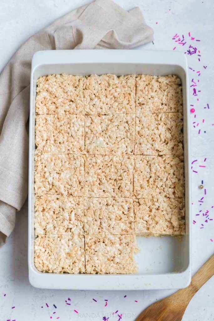 protein rice krispie treats