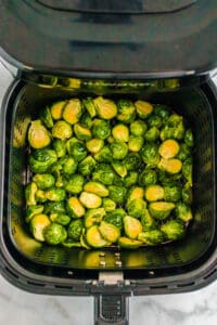 brussels sprouts in an air fryer