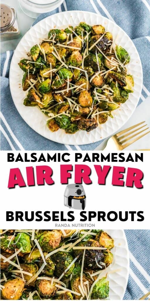 balsamic air fried brussels sprouts