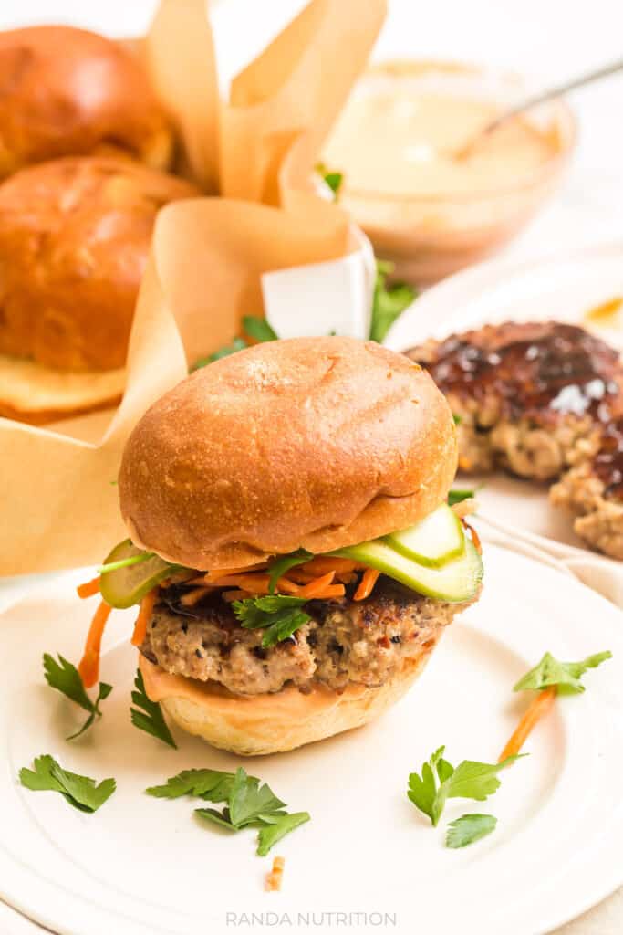 Pork Banh Mi Burger Recipe