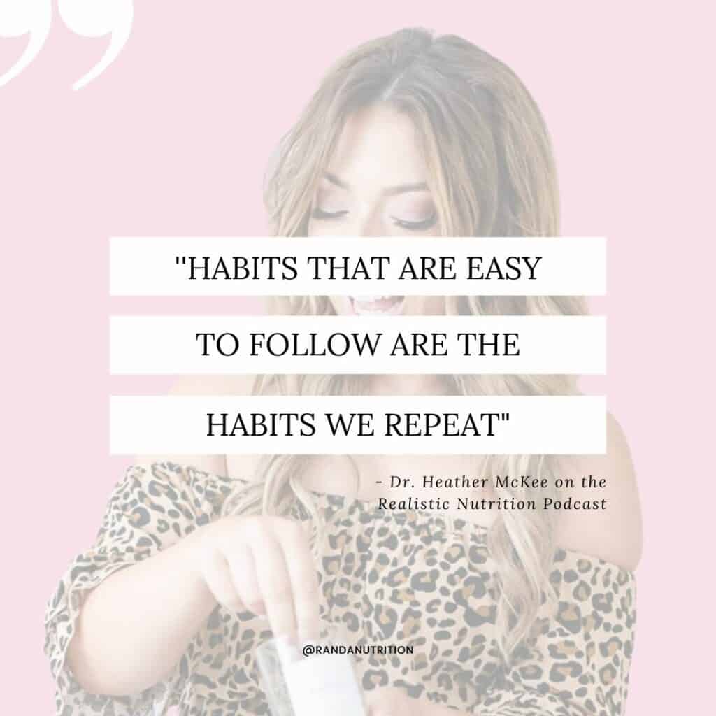 healthy habits quote