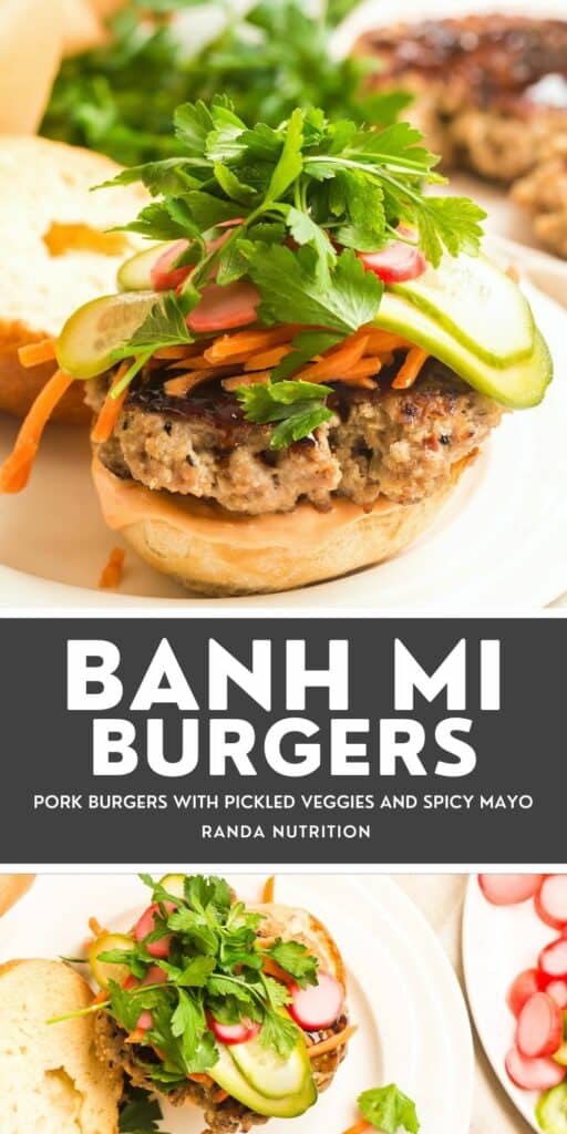 Easy Banh Mi Burgers