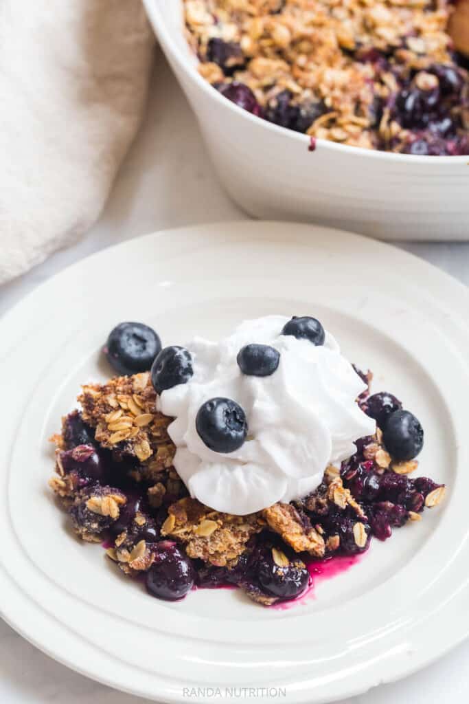 Gluten Free Blueberry Crisp Recipe