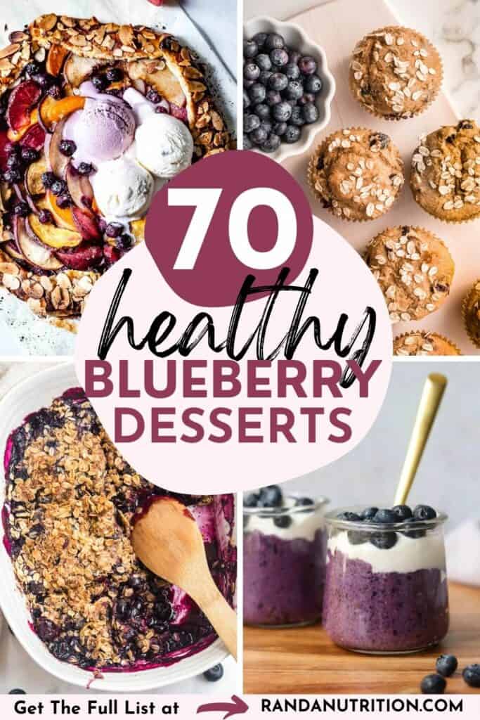 healthy blueberry desserts