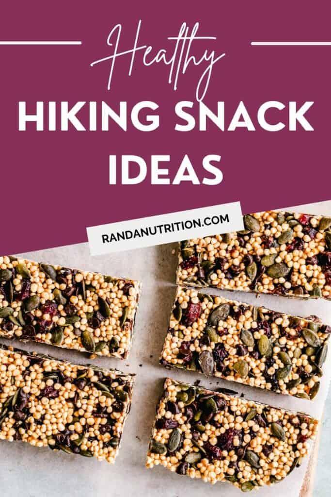 healthy hiking snacks ideas