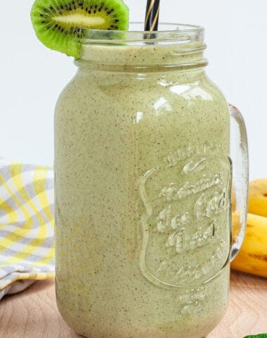 Green Lactation Smoothie Kiwi Banana Spinach3