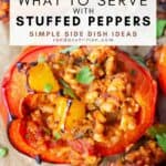 stuffed pepper side dish ideas