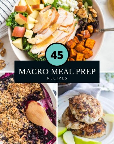 macro friendly meal prep recipes